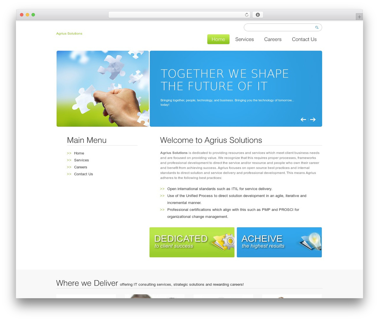 WordPress Theme Number WordPress website theme - agrius.ca