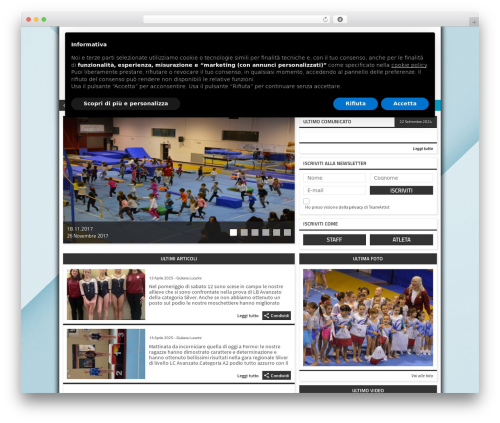 WordPress theme Picasso - artisticarecanati.it
