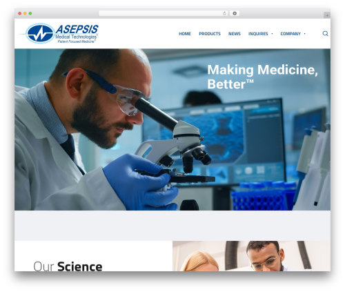 Cws essentials WordPress plugin - asepsismedical.com