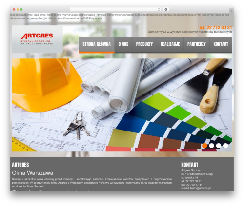 WP theme cherry - artgres.pl