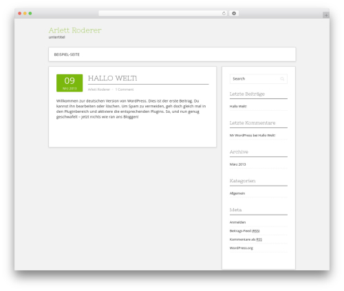 Contango WordPress theme - arlett.org Contango WordPress theme - arlett.org
