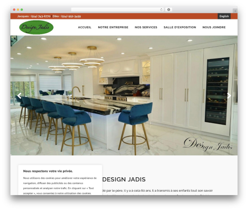 DJ WordPress theme - designjadis.com