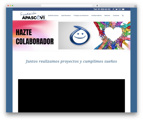 Enfold WordPress theme - apascovifundacion.org