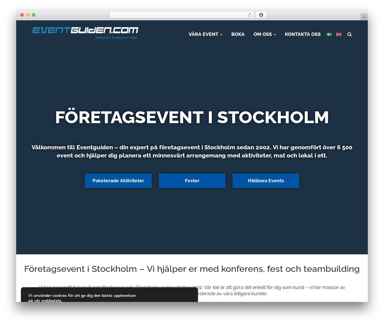 Eventguide WordPress theme - eventguiden.com Eventguide WordPress theme - eventguiden.com