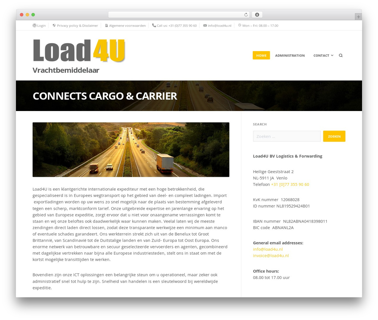 Fortune WordPress theme design - load4u.nl Fortune WordPress theme design - load4u.nl