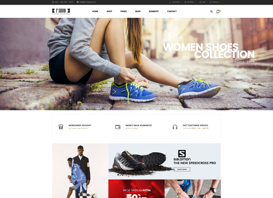 fshow WordPress store theme fshow WordPress store theme