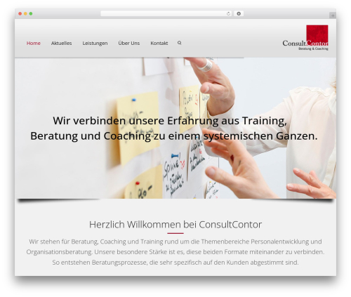 Lambda best WordPress theme - consultcontor.de