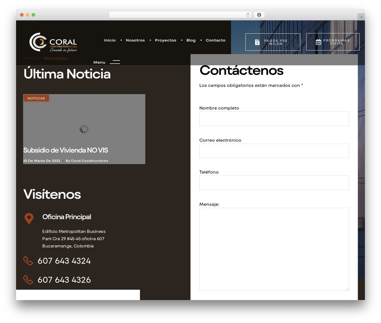 Luxtower WordPress theme - coralconstructores.com Luxtower WordPress theme - coralconstructores.com
