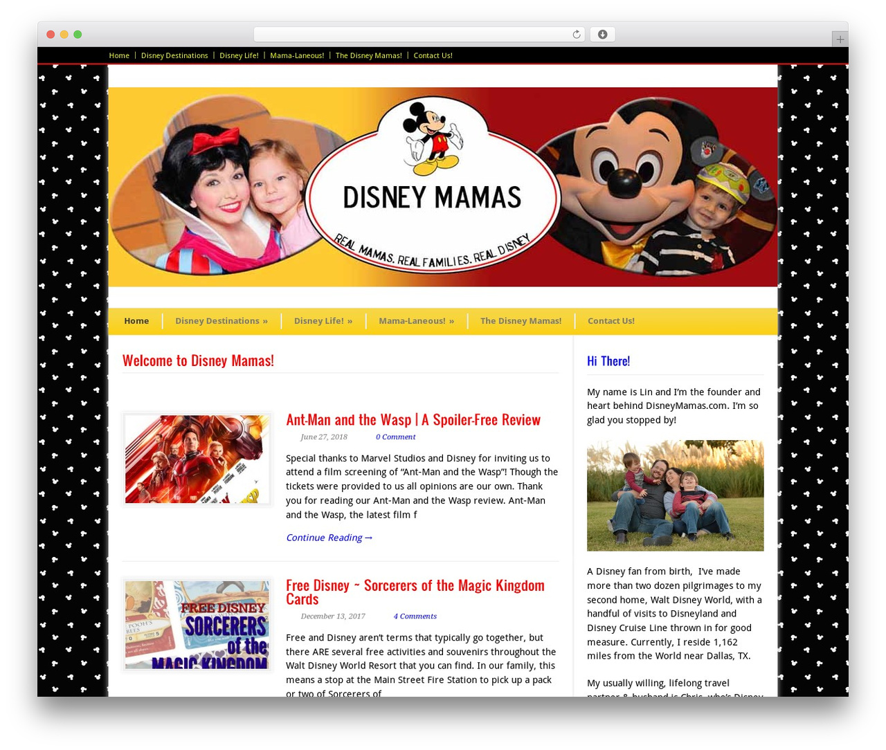Modernize WordPress theme - disneymamas.com Modernize WordPress theme - disneymamas.com