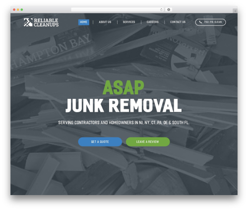 OceanWP top WordPress theme - reliablecleanups.com