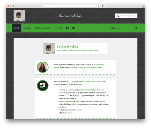 Storefront WordPress theme design - lechasdheliga.fr