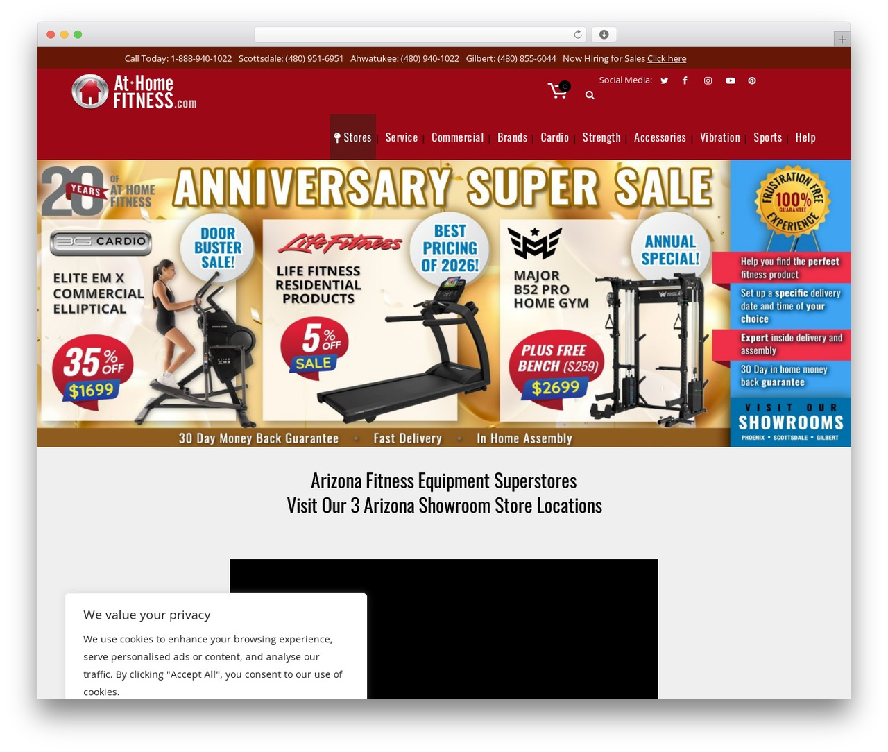 Theme WordPress Bridge - athomefitness.com