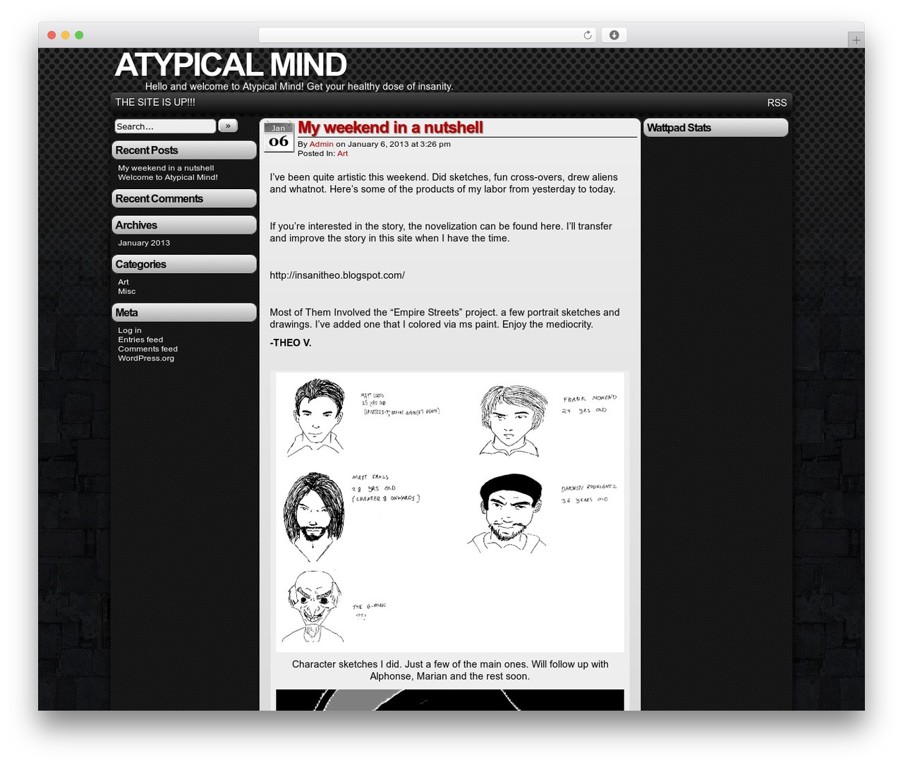 Theme WordPress Easel - atypicalmind.com Theme WordPress Easel - atypicalmind.com