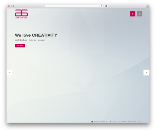 WordPress theme Throne - archsolution.cz