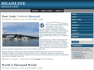 WordPress theme APB WordPress theme APB