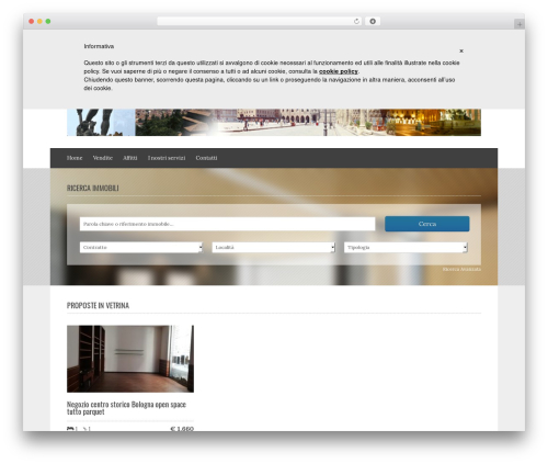 WordPress theme Casanova - arcimmobiliare.it