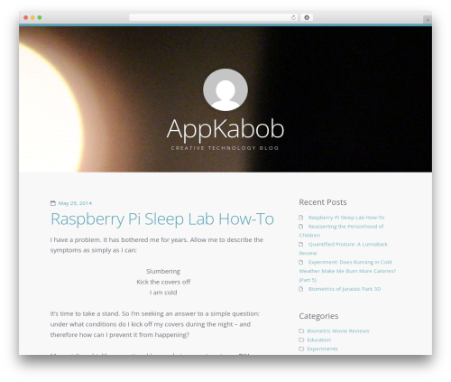 WordPress theme Highwind - appkabob.com