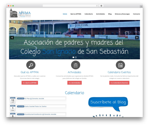 WordPress theme Magicreche - apymadonostiajesuitak.org