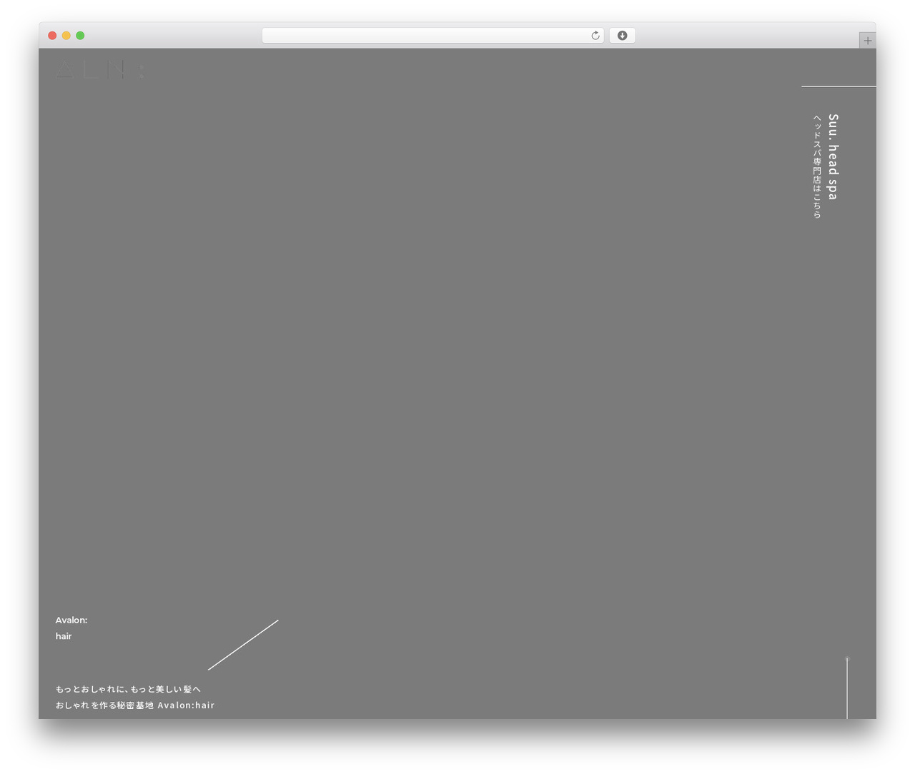 WordPress theme Septera - avalon-hair.com
