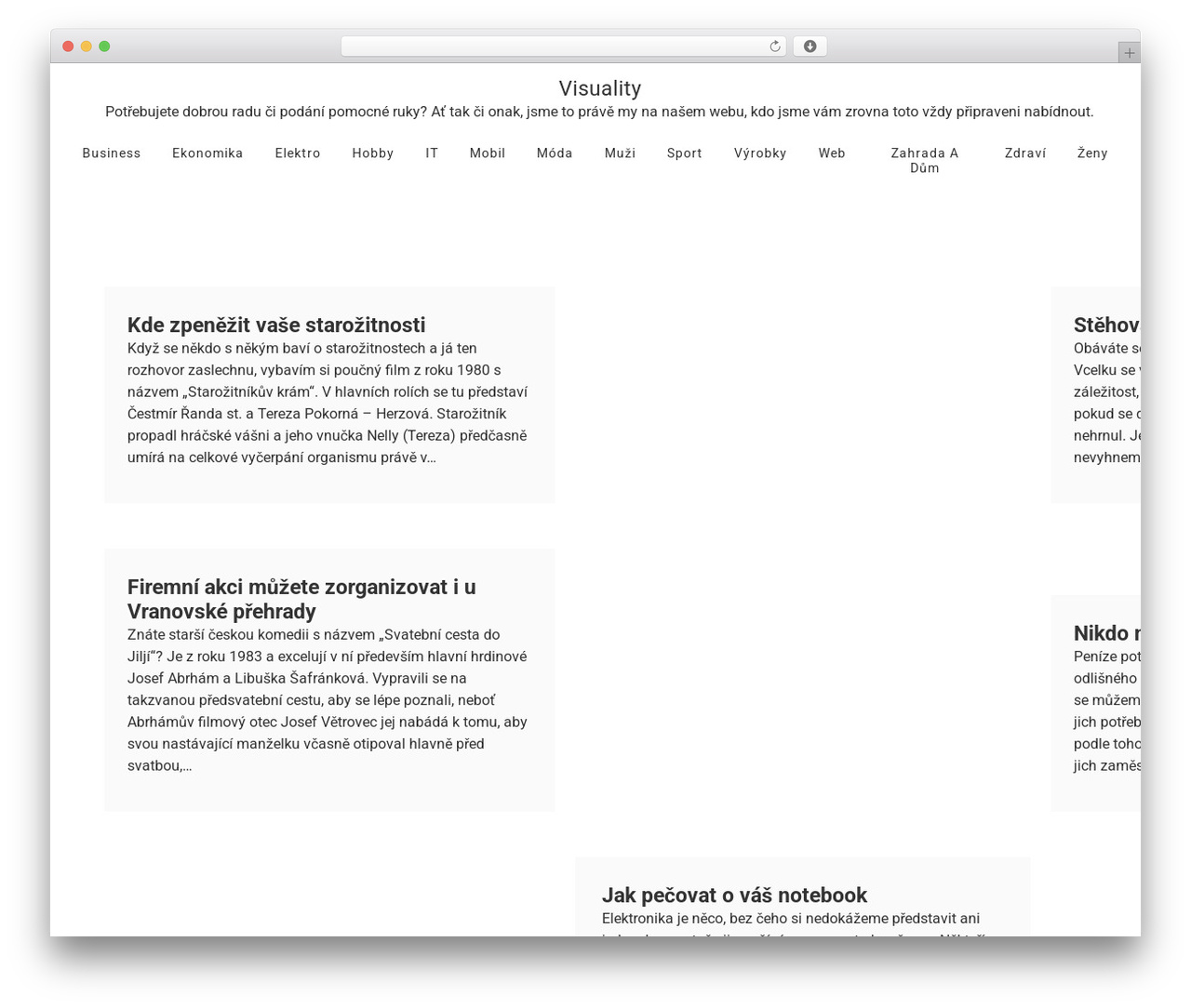 WordPress theme SkyWP - visuality.cz WordPress theme SkyWP - visuality.cz