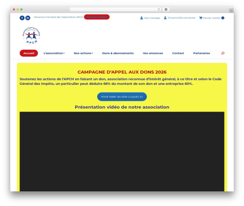 WP theme The7 - apc-handicap.org
