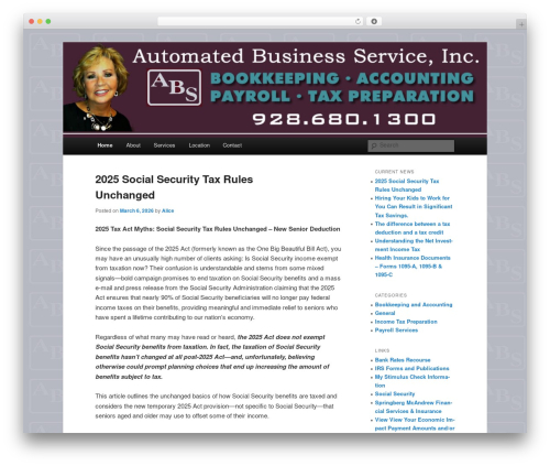ABS WordPress website theme - automatedbusinessservice.com