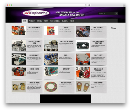 AR Engineering newspaper WordPress theme - arengineering.com