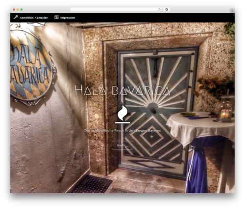 Arcade theme WordPress - schlaraffia-hala-bavarica.de