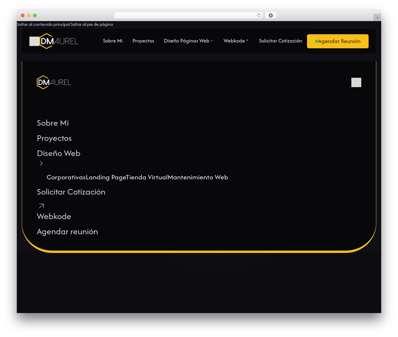 Bricks WordPress theme - dmaurel.cl