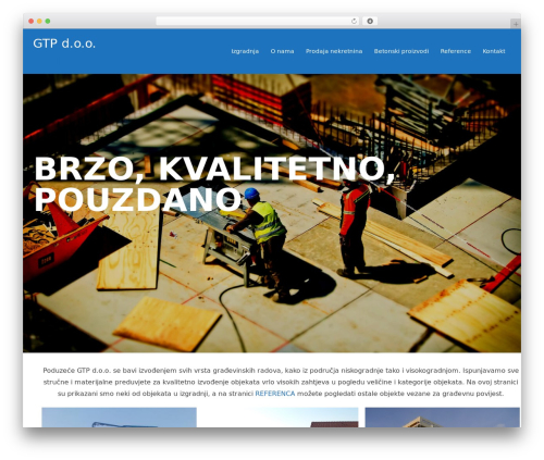 Construct-Ex WordPress theme design - gtp-vrgorac.hr Construct-Ex WordPress theme design - gtp-vrgorac.hr