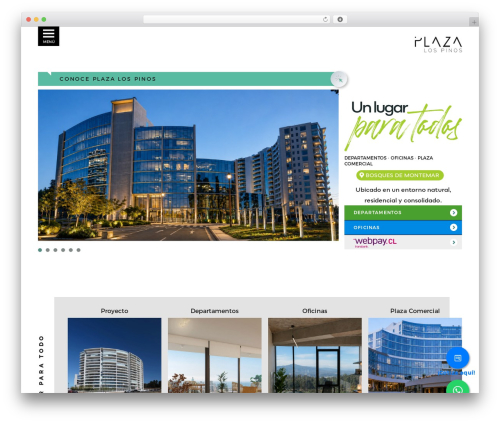 Custom Theme PLP WordPress theme - plazalospinos.cl