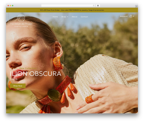 desperate WordPress theme - desperate-design.com