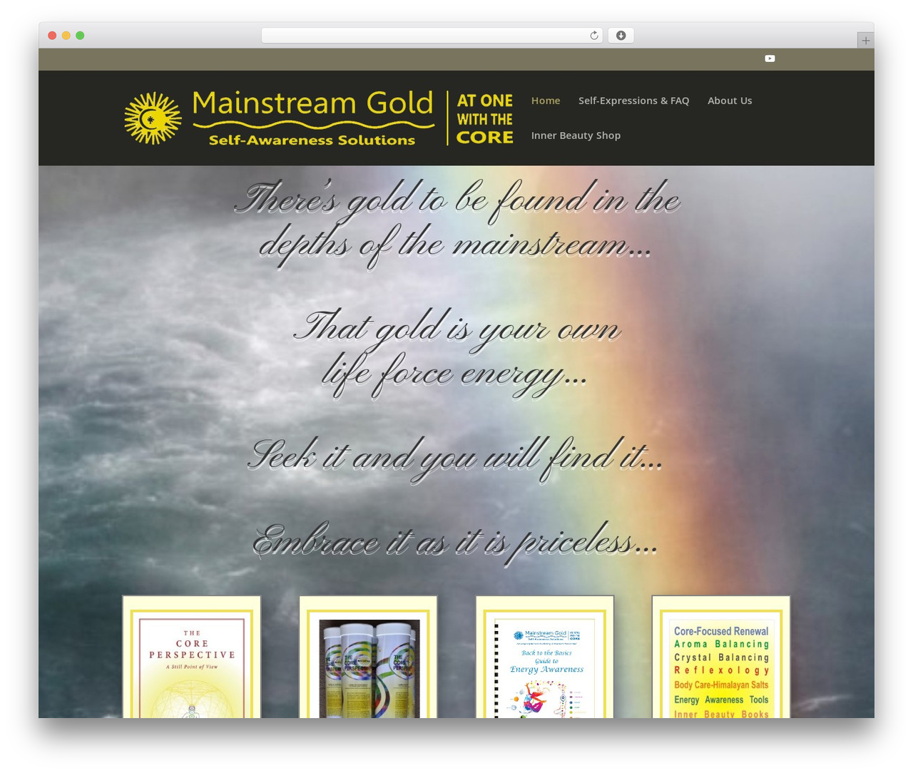 Divi WordPress theme - mainstreamgold.com