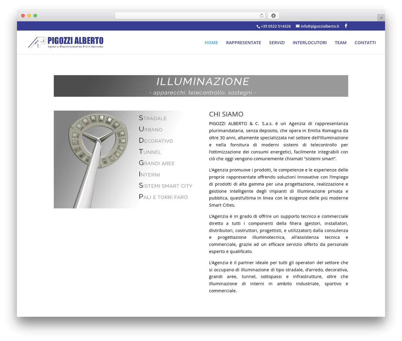 Divi WordPress theme - pigozzialberto.it