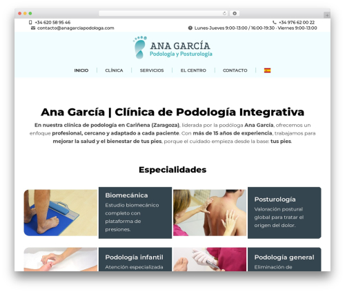 The7 Classic WordPress theme - anagarciapodologa.com The7 Classic WordPress theme - anagarciapodologa.com