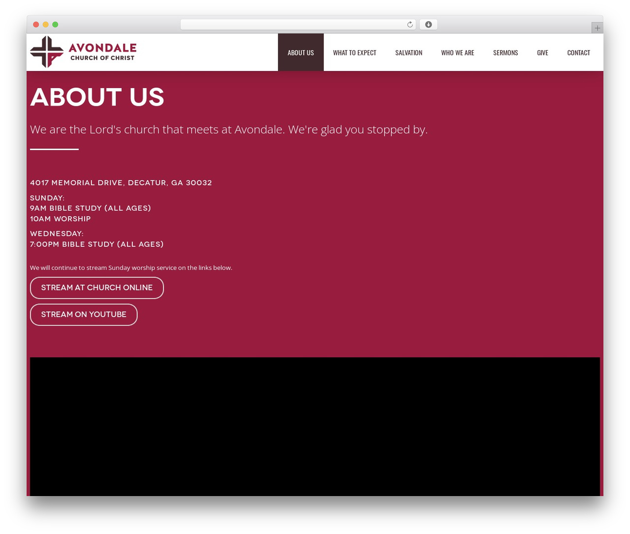 Versi WordPress theme - avondale-coc.org