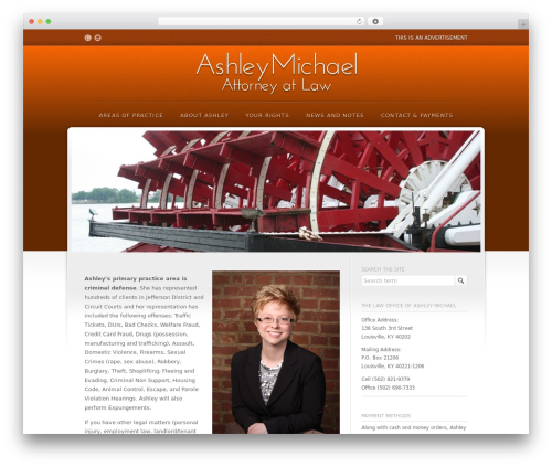 Xyz wp contact form WordPress plugin - ashleymichaellaw.com