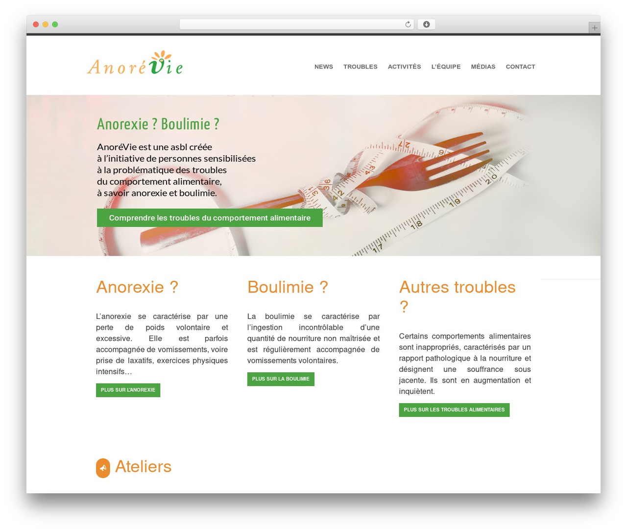 WordPress theme Goodwork - anorevie.be