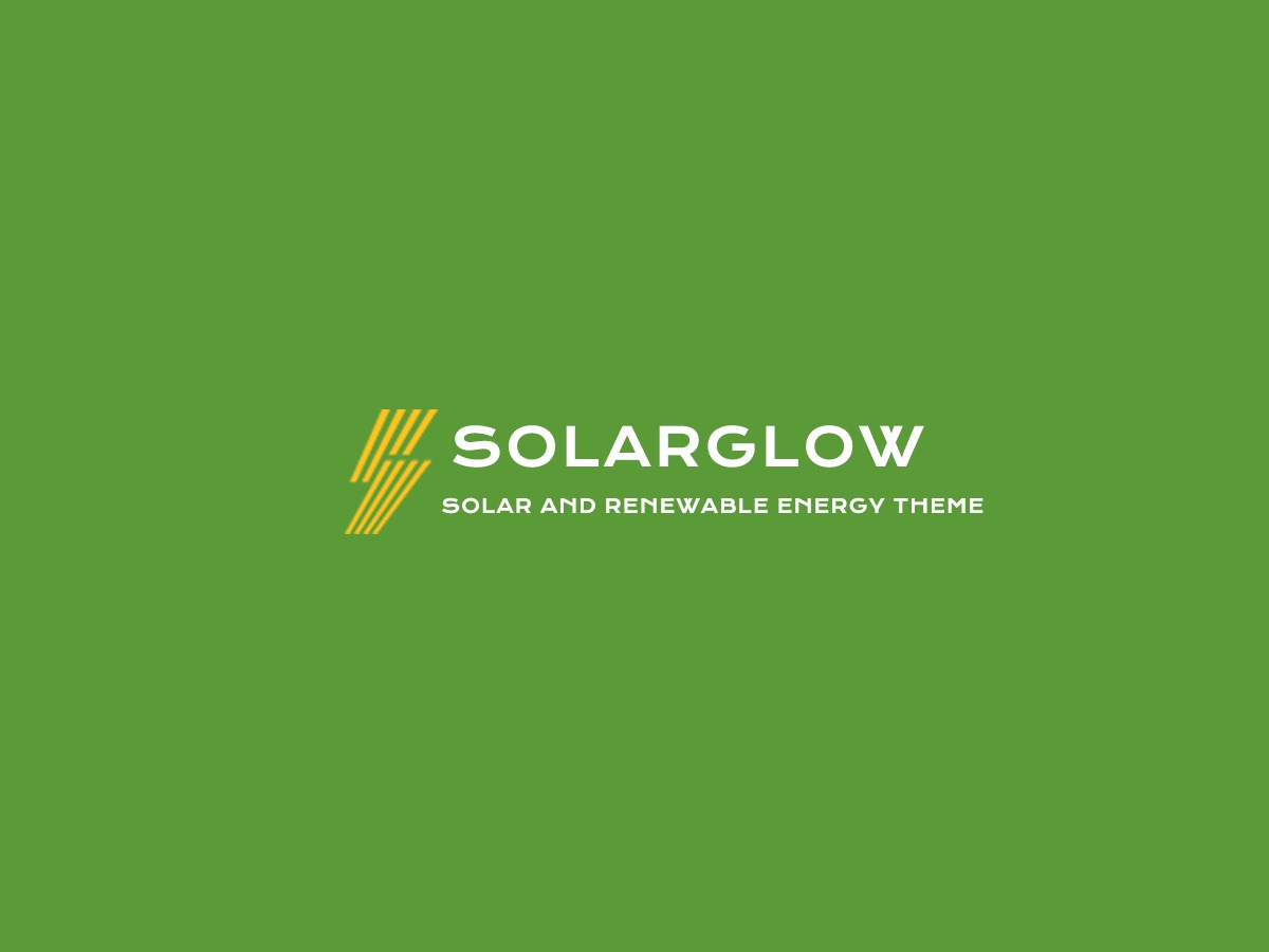WordPress theme Solarglow by Modina Theme