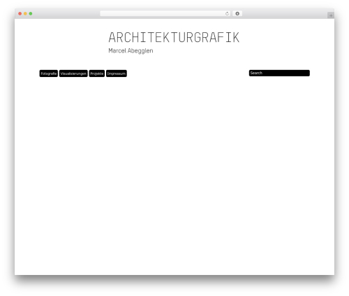 WP theme Grid Theme Responsive - architekturgrafik.ch