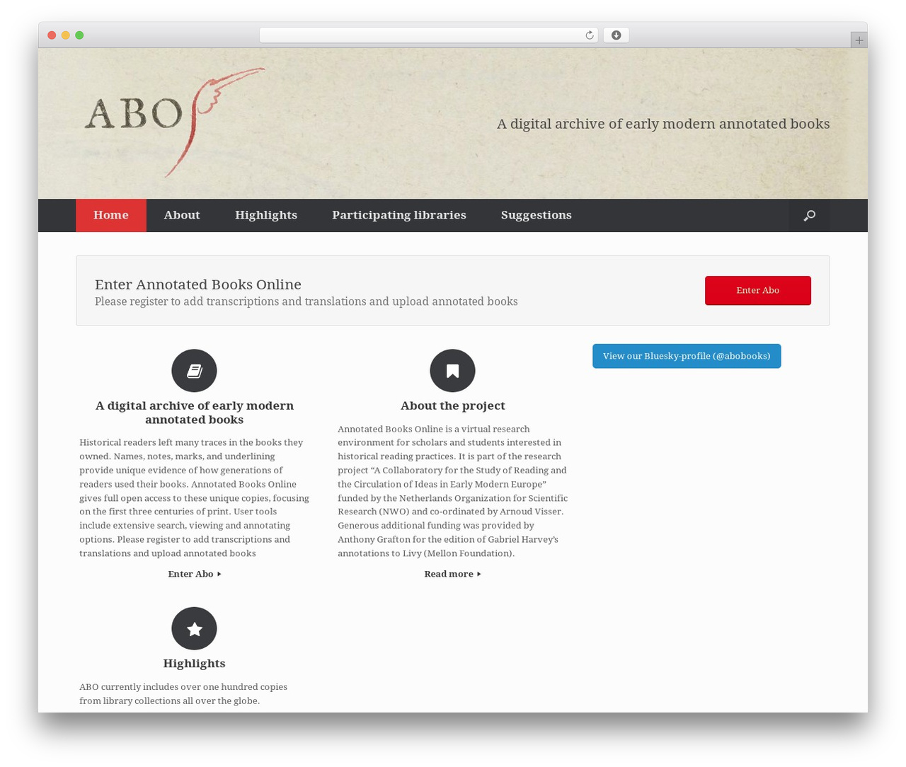 Abo WordPress theme - annotatedbooksonline.com