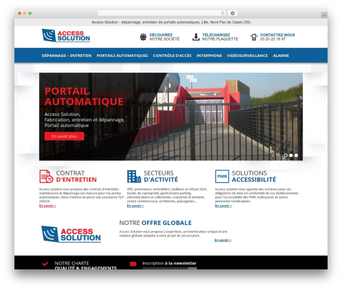 Access Solution premium WordPress theme - a-solution.fr