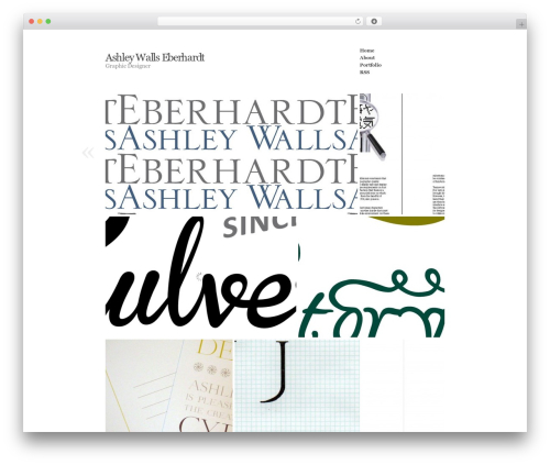 AutoFocus WordPress website theme - ashleylorenwalls.com