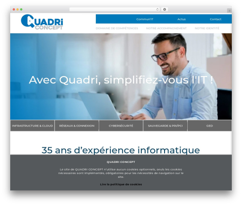 base WordPress theme - quadri-concept.fr