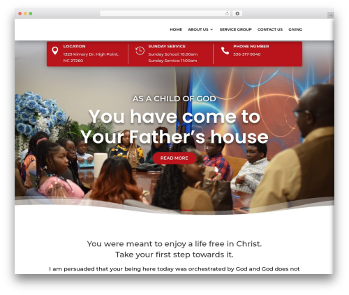 Divi WordPress theme - cachighpoint.org