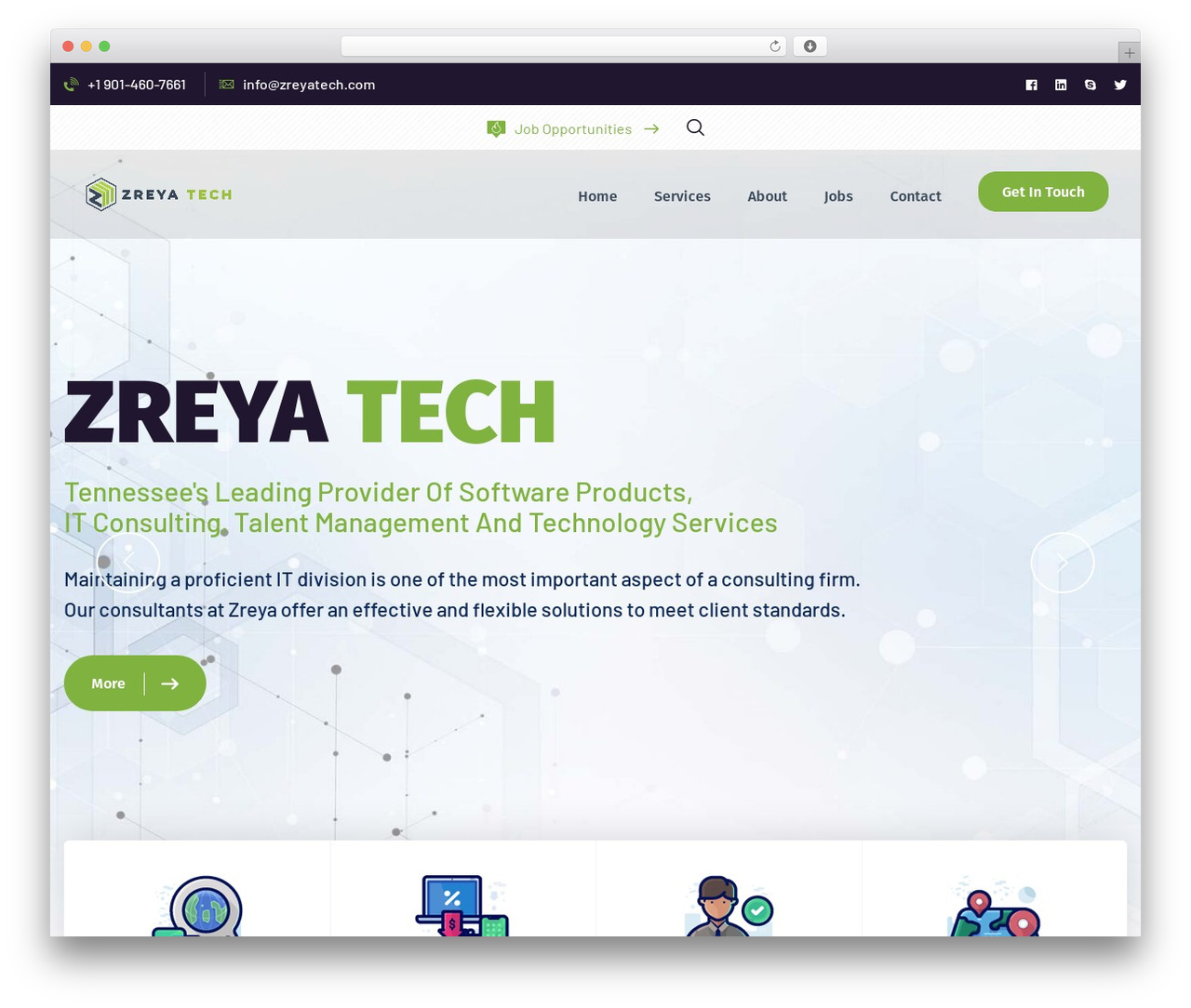 Envolve Child WordPress theme - zreyatech.com