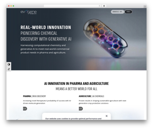 evogene-th theme WordPress - evogene.com