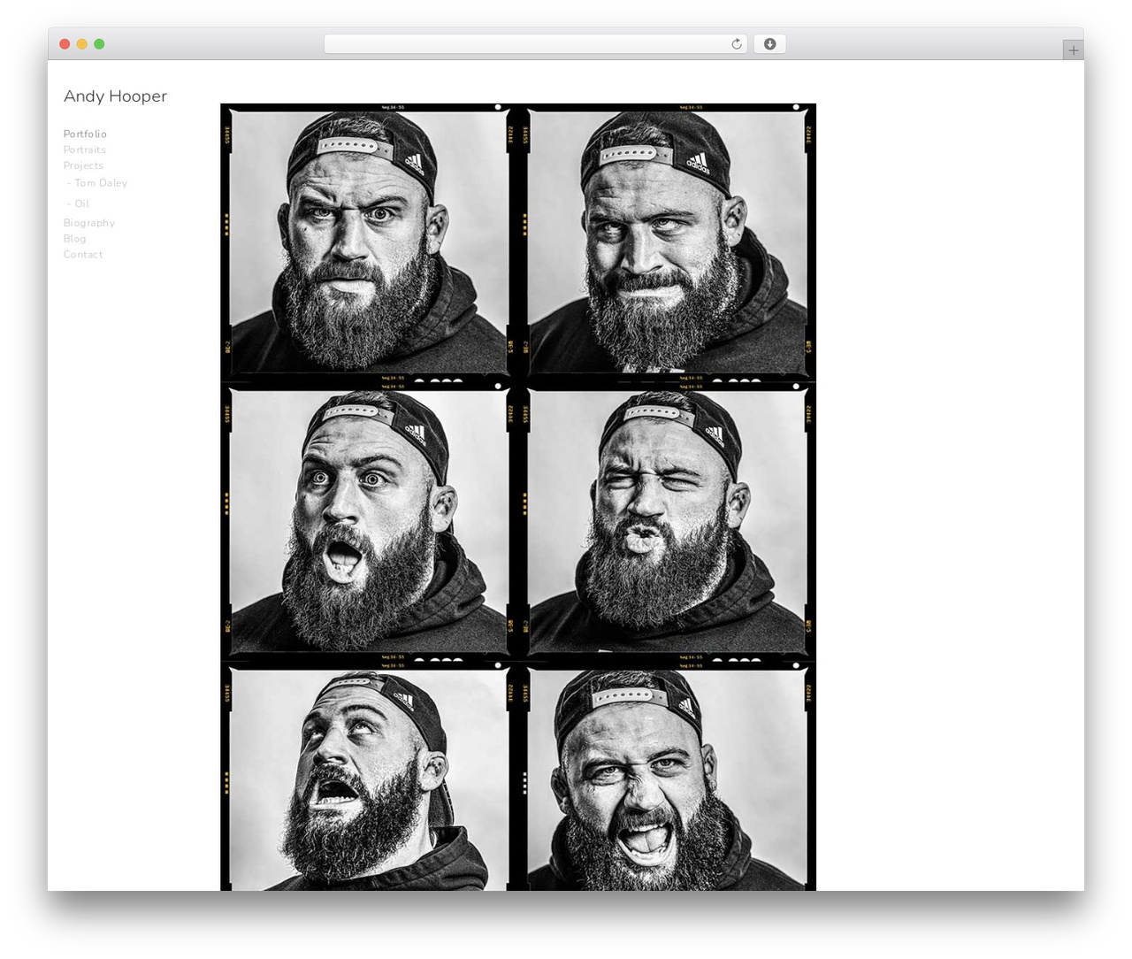 hooper WordPress theme - andyhooper.co.uk