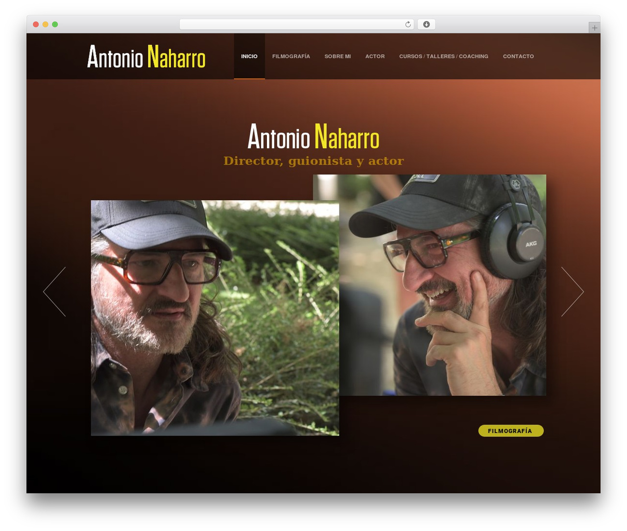 Supernova - Multi-Purpose Theme WordPress website theme - antonionaharro.com
