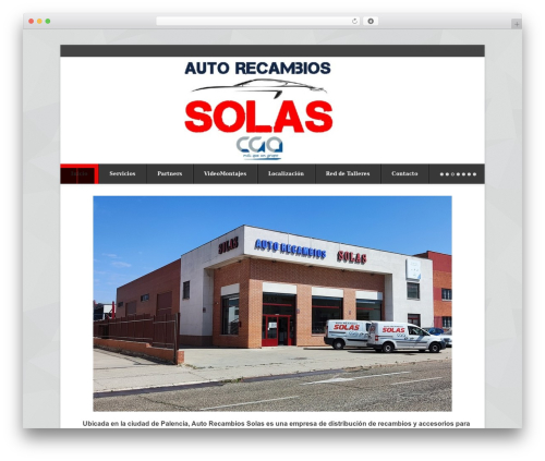 Theme WordPress Pytheas - autorecambiossolas.es